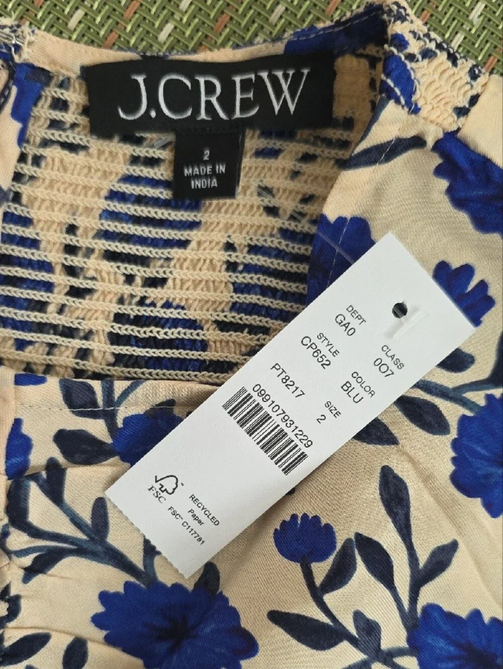 J. Crew brand crew